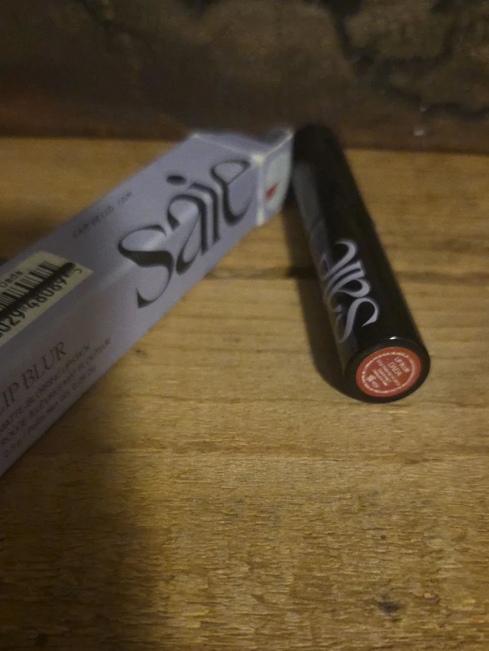Saie Tinted Lip Balm in Coral-Dada Lip Blur NIB